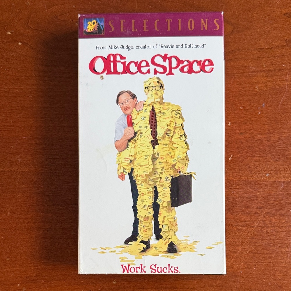 Office Space VHS Tape